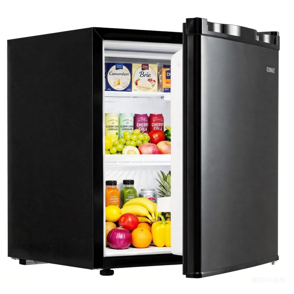 COSTWAY 1.7 Cu.Ft Mini Fridge Black