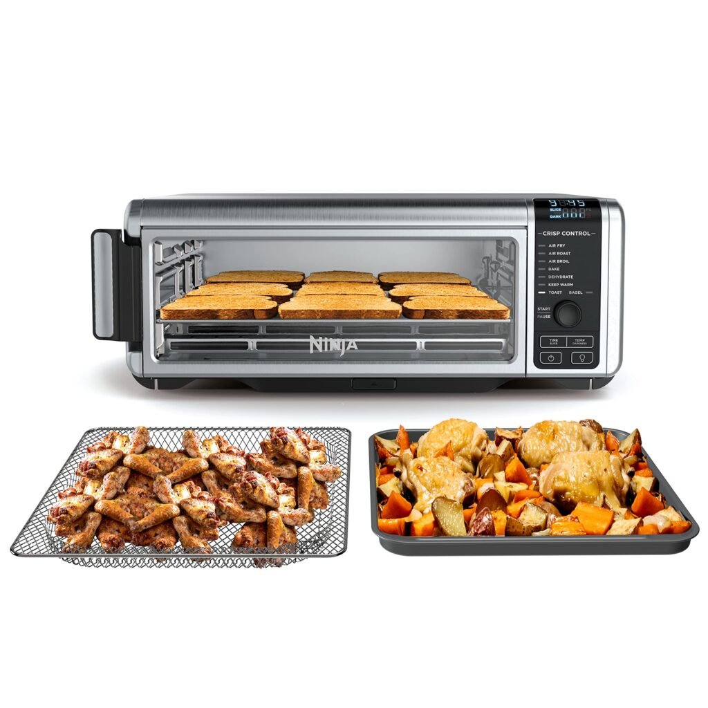 
> Ninja Air Fryer Toaster Oven Combo SP151 on a modern kitchen countertop