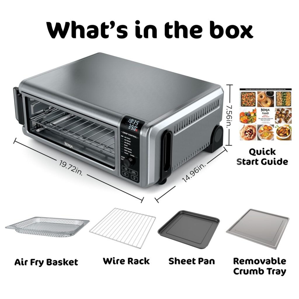 
> Ninja SP151 Flip Up Away storage design saving kitchen counter space