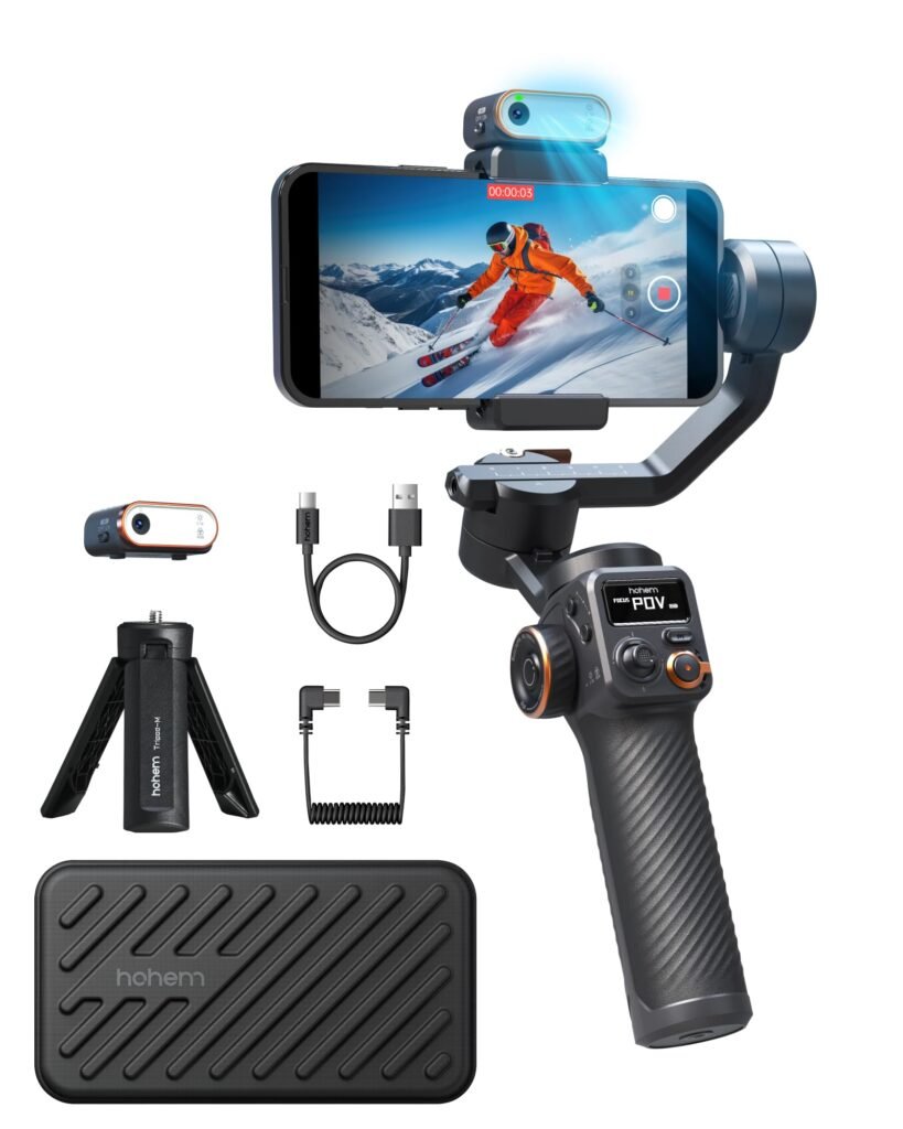 Hohem iSteady M6 Kit Smartphone Gimbal with phone