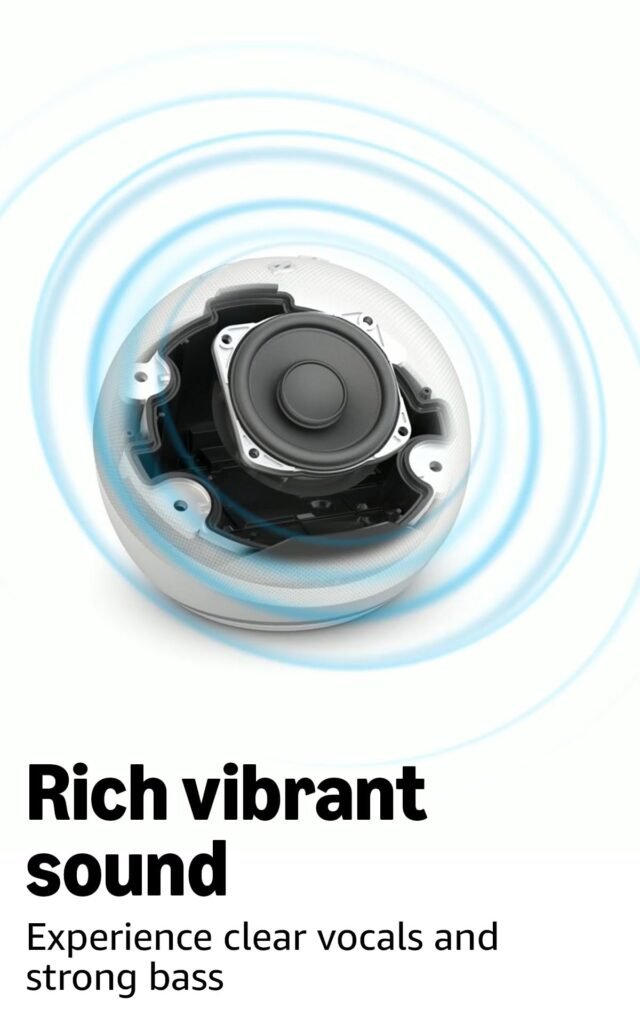 Amazon Echo Dot 5th Gen with Alexa voice assistant features