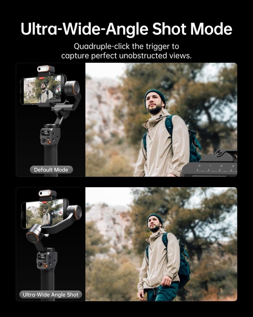 Hohem iSteady M6 Kit Smartphone Gimbal for vlogging
